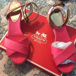 Coach sandals